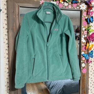 Columbia Women's Teal Fleece Ski Jacket